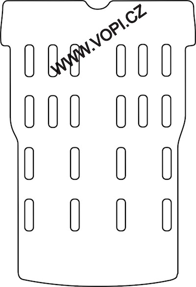 Textil-Autoteppiche Renault Espace 1997 - 2002 zadní sada cely sada Autofit (3821-1)